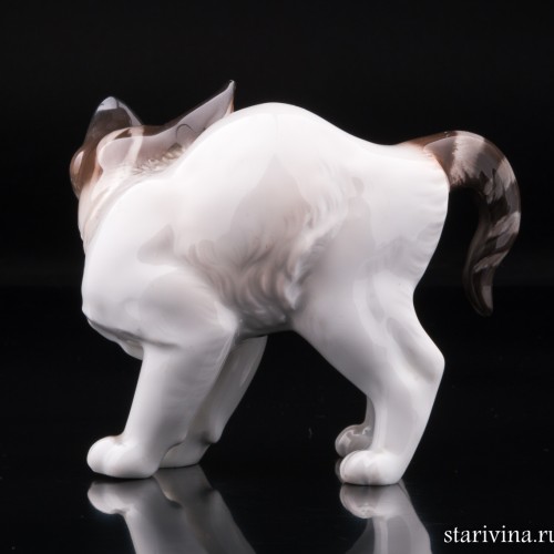 Котенок с выгнутой спинкой, Rosenthal, Германия, 1920 гг