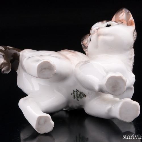 Котенок с выгнутой спинкой, Rosenthal, Германия, 1920 гг