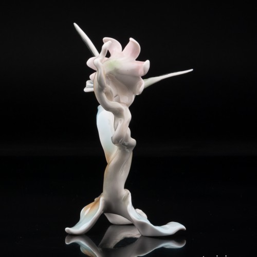 Колибри у цветка, Alka-Kunst Alboth , Alka Kaiser, Германия, 1953-70 гг