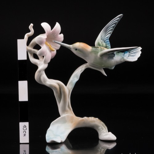 Колибри у цветка, Alka-Kunst Alboth , Alka Kaiser, Германия, 1953-70 гг