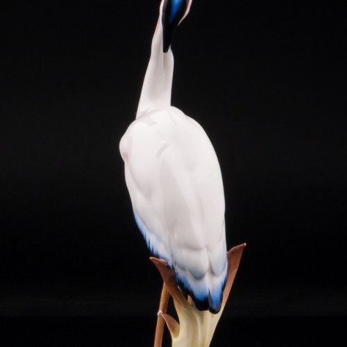 Цапля с поднятой головой, Hutschenreuther, Германия