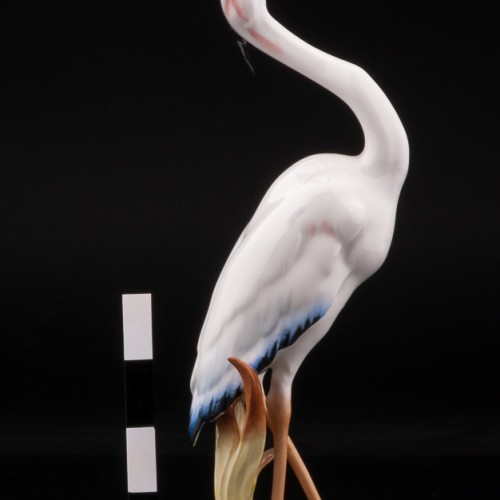 Цапля с поднятой головой, Hutschenreuther, Германия