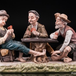 Игроки в карты, Capodimonte, Италия 