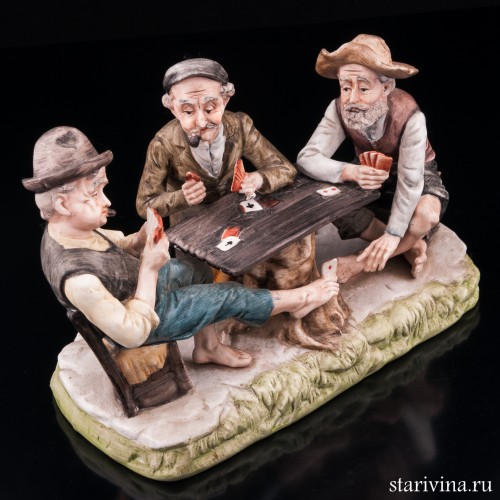 Игроки в карты, Capodimonte, Италия