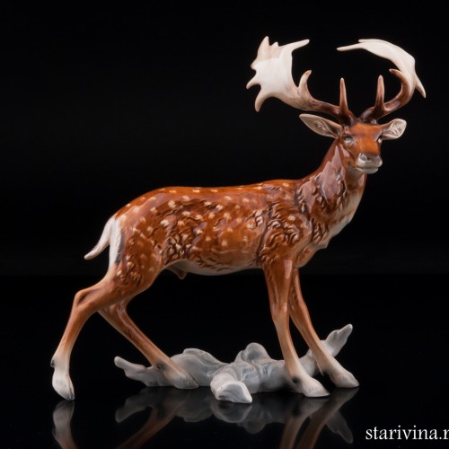 Пятнистый олень, Goebel, Германия, до 1990 г
