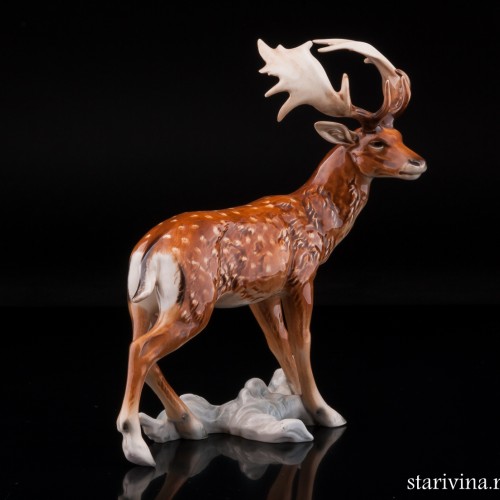 Пятнистый олень, Goebel, Германия, до 1990 г