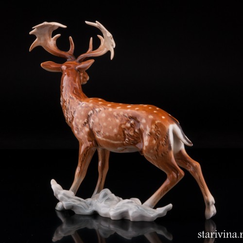 Пятнистый олень, Goebel, Германия, до 1990 г