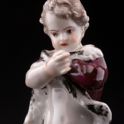 Зима (Путти на коньках), Volkstedt, Германия, 19 в