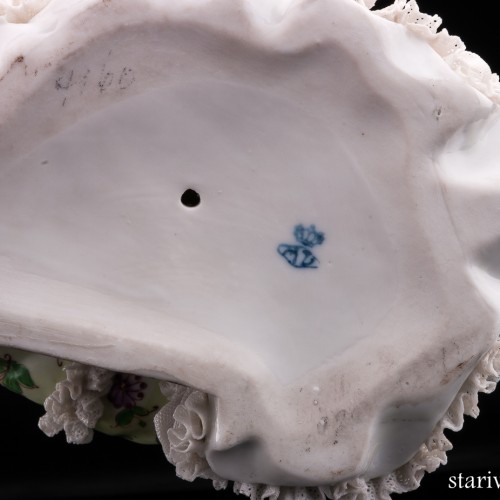 Романтическая пара, кружевная, Muller & Co, Германия, нач. 20 в