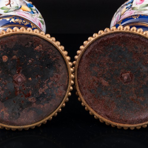 Декоративные вазы Птицы, Франция, 19 в