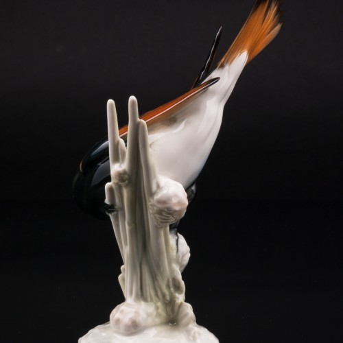 Статуэтка птицы Американская горихвостка, Hutschenreuther, Германия, 1970 гг.