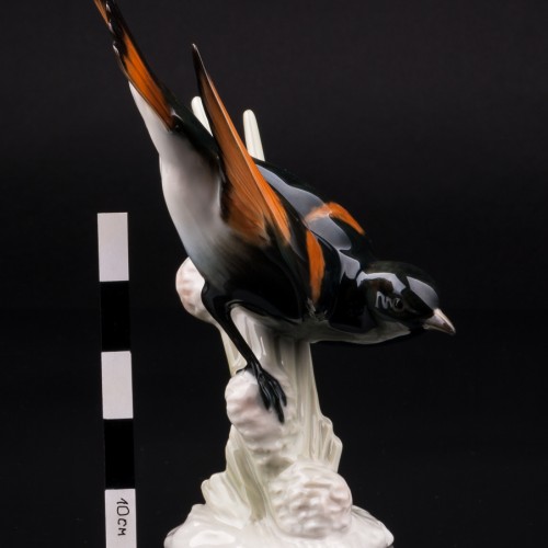 Статуэтка птицы Американская горихвостка, Hutschenreuther, Германия, 1970 гг.