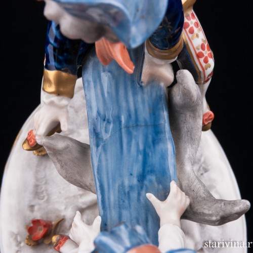 Дети на качелях, Volkstedt, Германия, вт. пол. 20 в