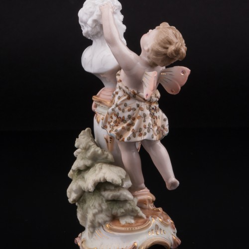 Шалунья, маленькая фея, Volkstedt, Германия, кон. 19 - нач. 20 вв