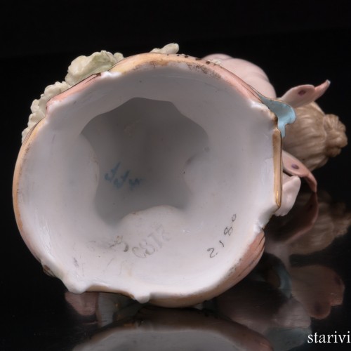 Шалунья, маленькая фея, Volkstedt, Германия, кон. 19 - нач. 20 вв