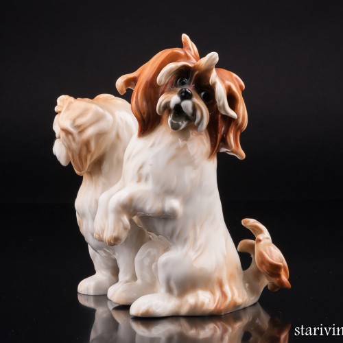 Две болонки, Karl Ens, Германия, 1920-30 гг