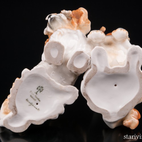 Две болонки, Karl Ens, Германия, 1920-30 гг