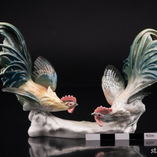 Петушиный бой, Karl Ens, Германия, 1920-30 гг