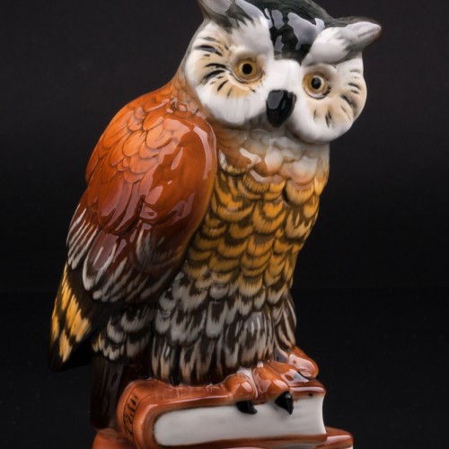 Сова на книгах, Karl Ens, Германия