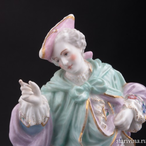 Пара на карнавале, Vion Baury, Франция, 19 в