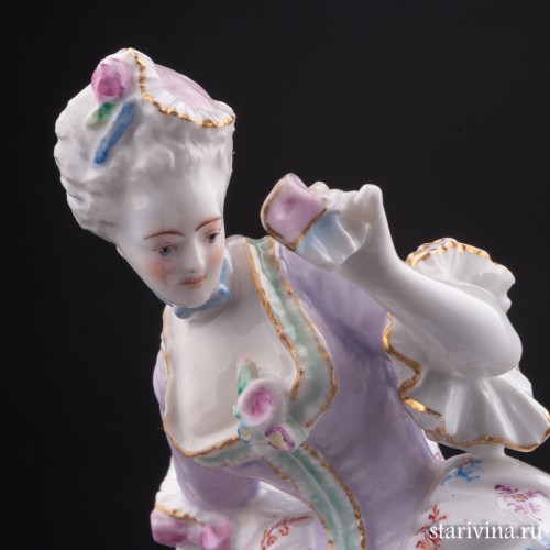 Пара на карнавале, Vion Baury, Франция, 19 в