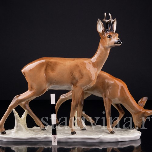 Косули, Hutschenreuther, Германия, 1970 гг