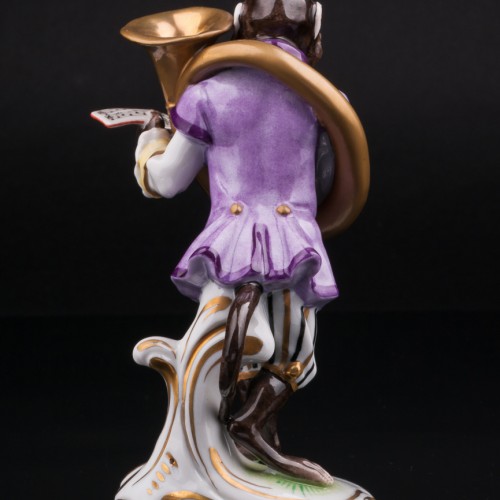 Обезьяна с трубой-геликоном, Volkstedt, Германия, вт. пол. 20 в