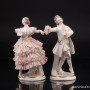 Танцующая пара, кружевная, Ackermann & Fritze, Германия, 1908-51 гг