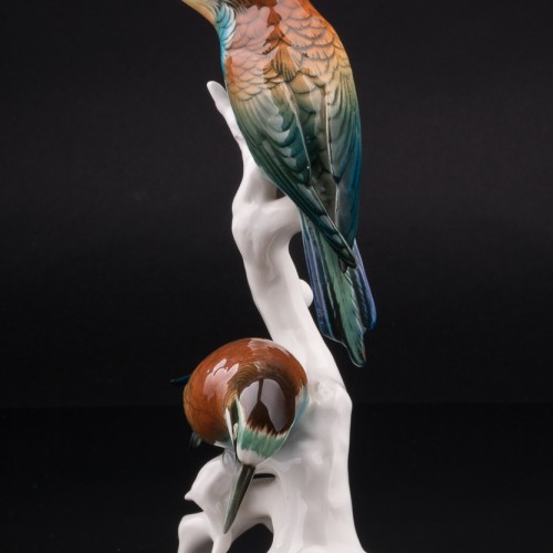 Две золотистые щурки, Karl Ens, Германия, 1950 гг