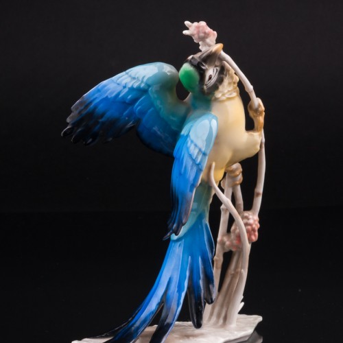 Попугай ара, Hutschenreuther, Германия, 1950-60 гг