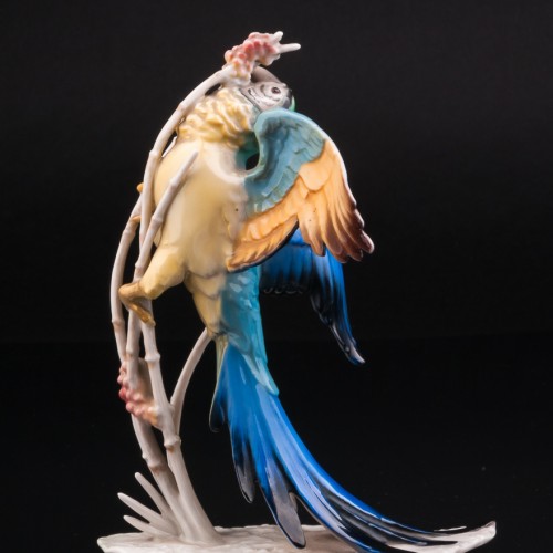 Попугай ара, Hutschenreuther, Германия, 1950-60 гг