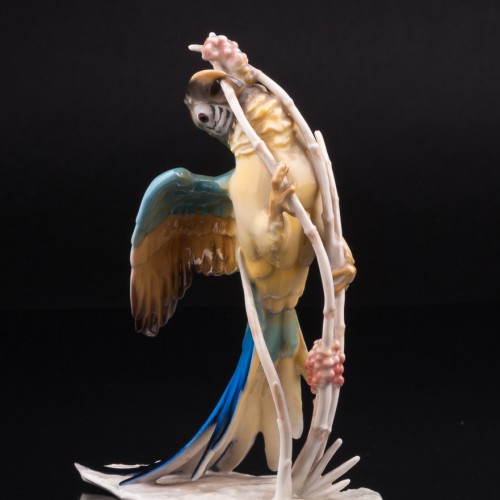 Попугай ара, Hutschenreuther, Германия, 1950-60 гг