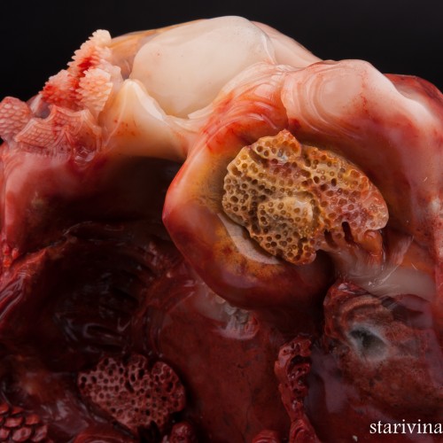 Резной камень Над горной рекой, Китай