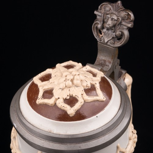 Сцены в таверне, кружка, 1/2 л, Villeroy & Boch, Германия, нач. 20 в