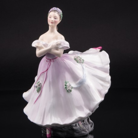 Балерина в розовом, Royal Doulton, Великобритания, 1952 г