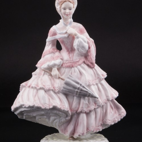 1855: Кринолин, Royal Worcester, Великобритания, 1990 г