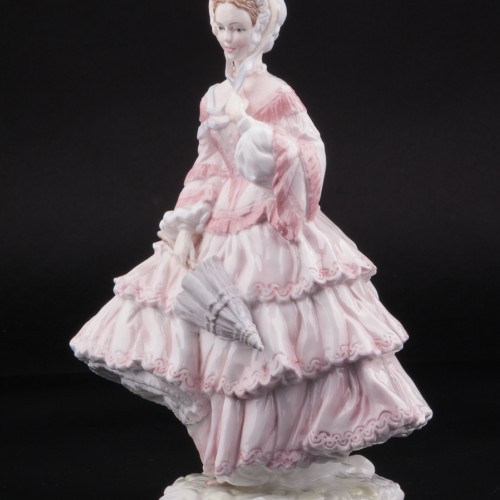 1855: Кринолин, Royal Worcester, Великобритания, 1990 г