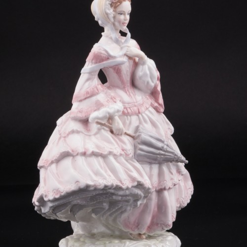 1855: Кринолин, Royal Worcester, Великобритания, 1990 г