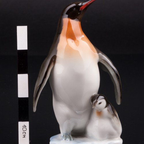 Пингвин с пингвиненком, Hutschenreuther, Германия, 1960 гг