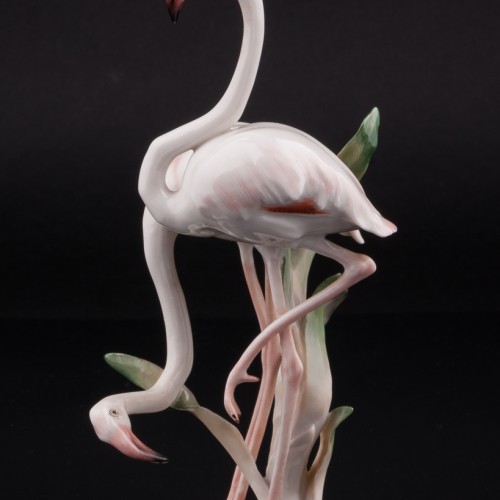 Два фламинго, Hutschenreuther, Германия, 1950 гг