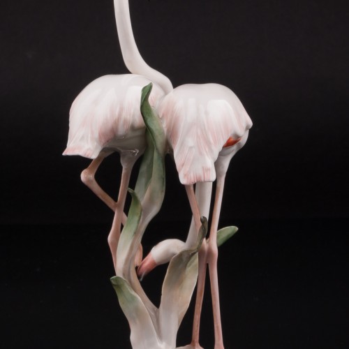 Два фламинго, Hutschenreuther, Германия, 1950 гг