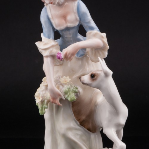 Девушка с ланью, Hutschenreuther, Германия, 1938-55 гг