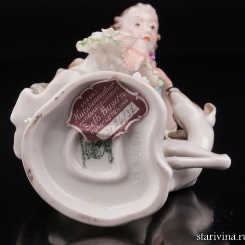 Девушка с ланью, Hutschenreuther, Германия, 1938-55 гг