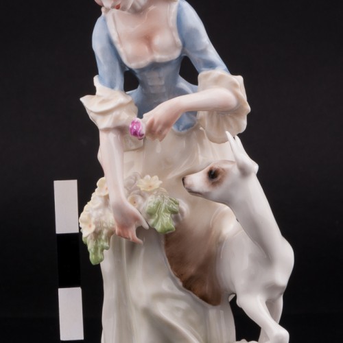 Девушка с ланью, Hutschenreuther, Германия, 1938-55 гг