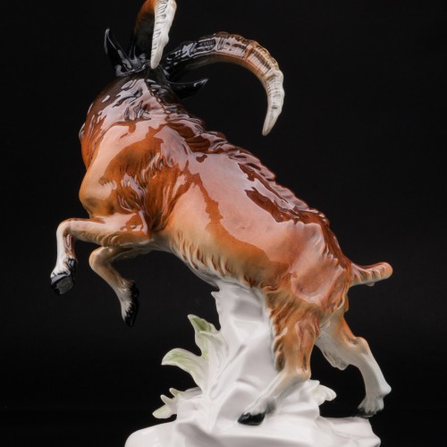 Горный козёл с ящерицей, Karl Ens, Германия