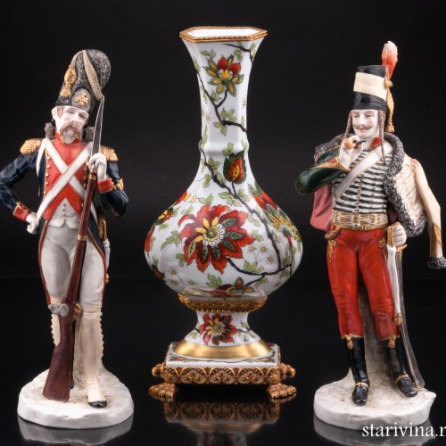 Ваза, Limoges, Франция, сер. 20 в