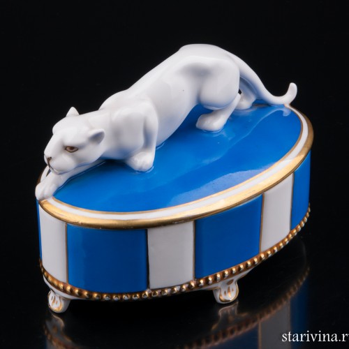 Шкатулка Пума, Fraureuth, Германия, 1920-30 гг