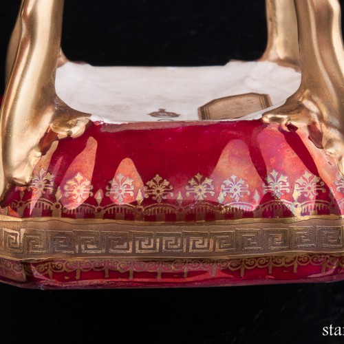 Шкатулка на высоких ножках Вечерний романс, Германия, нач. 20 в