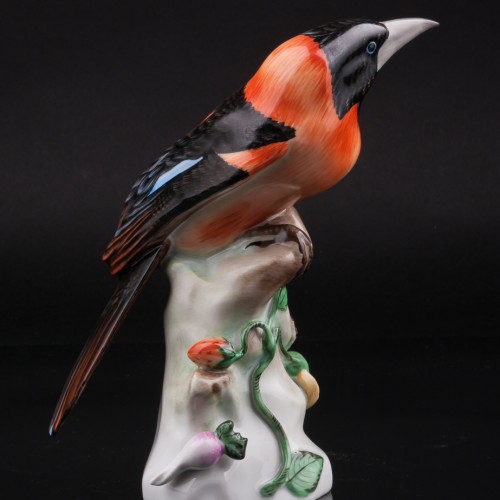 Фигурка птицы Странствующий дрозд, Herend, Венгрия.