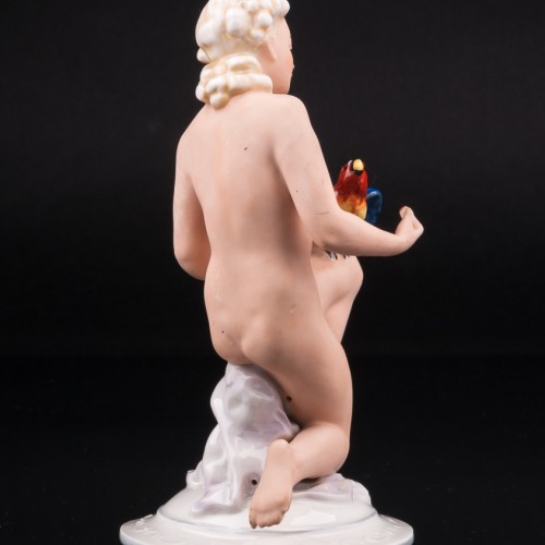 Обнаженная с попугаем, Fasold & Stauch, Германия, 1913-72 гг